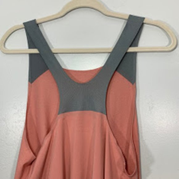 🌷Nike Women’s Dri-Fit Pink Gray Mesh Active Top - Picture 5 of 9